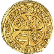 1 Goldgulden - Karl I Reichenstein - Mining - Goldgulden, Bohemia, 1510-1520 reverse image