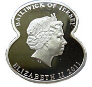 5 Pounds - Elizabeth II 90 Years of The Royal British Legion - Service obverse image