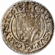 3 Kreuzers - Karl II, Bohemia, 1611-1616 reverse image