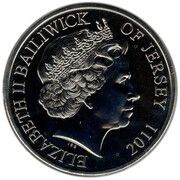 5 Pounds - Queen Elizabeth II Royal British Legion obverse image