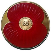 5 Pounds - Elizabeth II Remembrance Day 2012, United Kingdom, 2012 reverse image