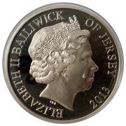 5 Pounds - Elizabeth II Birth of Prince George; Silver Proof obverse image