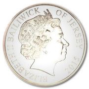 5 Pounds - Elizabeth II Longest Reign; Silver Proof obverse image