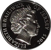 5 Pounds - Elizabeth II Battle of Waterloo obverse image