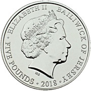 5 Pounds - Elizabeth II Remembrance Day 2018 obverse image