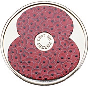 5 Pounds - Elizabeth II Remembrance Day 2018, United Kingdom, 2018 reverse image