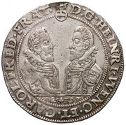 ½ Thaler - Henry Wenceslaus and Charles Frederick I obverse image