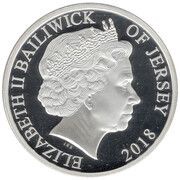 5 Pounds - Elizabeth II 65th Anniversary of Coronation; Silver proof obverse image