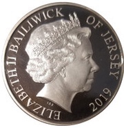 5 Pounds - Elizabeth II Moon Landing 50th Anniversary obverse image