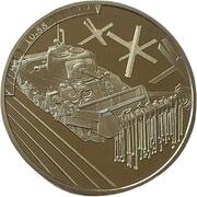 5 Pounds - Elizabeth II D-Day Landing 10:55, United Kingdom, 2019 reverse image