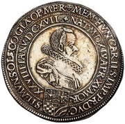 1 Thaler - Karl II Death of Karl II obverse image