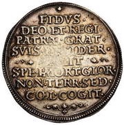 1 Thaler - Karl II Death of Karl II, Bohemia, 1617 reverse image