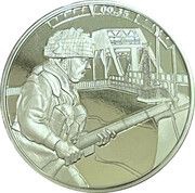 5 Pounds - Elizabeth II D-Day Landing 00:35, United Kingdom, 2019 reverse image