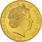 5 Pounds - Elizabeth II Remembrance Day 2019; Gold Proof obverse image