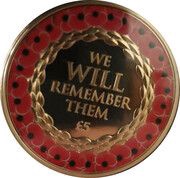 5 Pounds - Elizabeth II Remembrance Day 2019, United Kingdom, 2019 reverse image