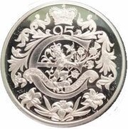 5 Pounds - Elizabeth II 95th Birthday, United Kingdom, 2021 reverse image