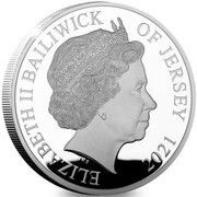 5 Pounds - Elizabeth II Remembrance Poppy; Silver Proof obverse image