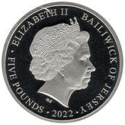 5 Pounds - Elizabeth II Platinum Jubilee obverse image