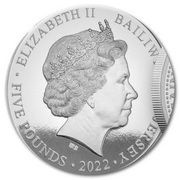 5 Pounds - Elizabeth II King Henry V; Silver Proof obverse image