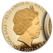 5 Pounds - Elizabeth II Remembrance Poppy obverse image