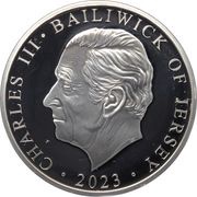 5 Pounds - Charles III Dambusters; Silver Proof obverse image