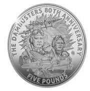 5 Pounds - Charles III Dambusters, United Kingdom, 2023 reverse image