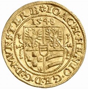 1 Ducat - Joachim, Heinrich II, Johann and Georg obverse image