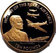 10 Pounds - Elizabeth II R.J. Mitchell, United Kingdom, 2008 reverse image