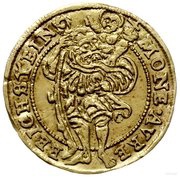 1 Ducat - Joachim, Heinrich IV and Karl II, Bohemia, 1553-1562 reverse image