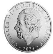 10 Pounds - Charles III Coronation; Silver Proof obverse image