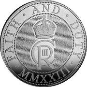 10 Pounds - Charles III The King's Speech, United Kingdom, 2023 reverse image