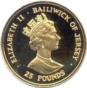 25 Pounds - Elizabeth II Battle of Britain obverse image
