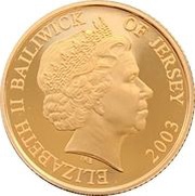 25 Pounds - Elizabeth II Sovereign of the Seas obverse image