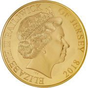 50 Pounds - Elizabeth II 65th Anniversary of Coronation; Gold Proof obverse image