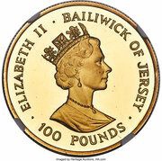 100 Pounds - Elizabeth II Battle of Britain obverse image
