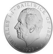 100 Pounds - Charles III Coronation; Silver Proof obverse image