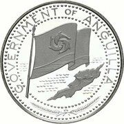 2 Dollars - Elizabeth II National flag obverse image
