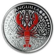2 Dollars - Elizabeth II Lobster; Coloured reverse image