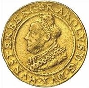 3 Ducats - Joachim, Heinrich II, Johann and Georg Memorial to Karl I obverse image