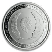 2 Dollars - Elizabeth II Coat of arms; Coloured obverse image