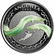 2 Dollars - Elizabeth II Eel; Coloured, United Kingdom, 2022 reverse image