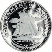 4 Dollars - Elizabeth II Sailing ship, Atlantic Star obverse image