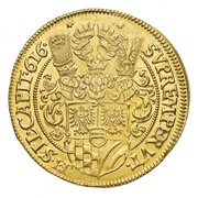 6 Ducats - Karl II, Bohemia, 1615-1616 reverse image