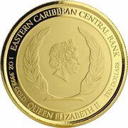 10 Dollars - Elizabeth II Lobster; Coloured obverse image
