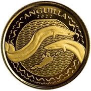 10 Dollars - Elizabeth II Eel, United Kingdom, 2022 reverse image