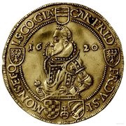 4 Ducats - Henry Wenceslaus and Charles Frederick I Oels, Bohemia, 1620 reverse image