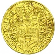 4 Ducats - Henry Wenceslaus and Charles Frederick I, Bohemia, 1620-1621 reverse image