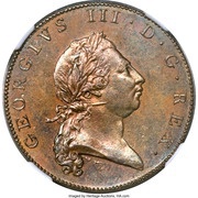 1 Penny - George III obverse image