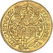 5 Ducats - Karl II, Bohemia, 1612-1616 reverse image