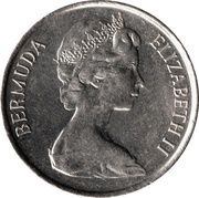 5 Cents - Elizabeth II 2nd portrait obverse image
